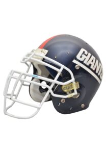 Mid 1990s Jesse Armstead New York Giants Game-Used Helmet and Cleats