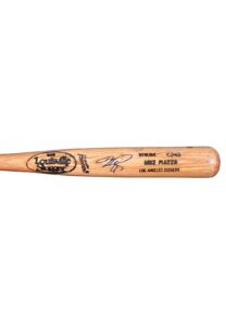 Mid 1990s Mike Piazza LA Dodgers Game-Used & Autographed Bat