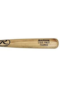 Mid 1990s Steve Finley San Diego Padres Game-Used Bat