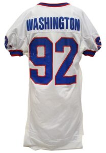 Mid 1990s Ted Washington Buffalo Bills Game-Used Jersey