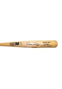 Mid 2000s David Eckstein St. Louis Cardinals Game-Used & Autographed Bat