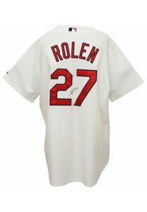 Mid 2000s Scott Rolen St. Louis Cardinals Game-Used & Autographed Home Jersey