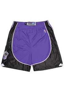 Mike Bibby Sacramento Kings Game-Used Shorts