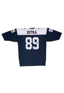 Mike Ditka Signed College All-Star Throwback Jersey