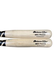 Mike Piazza Game-Used Bats