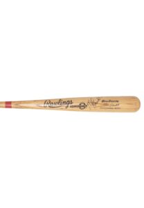 Mike Schmidt Game-Used & Autographed Bat