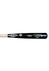 Mike Trout LA Angels Autographed Bat