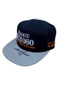 Minnie Minoso SF Giants Signed Commemorative Cap