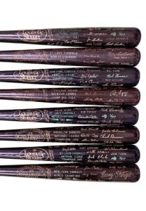 MLB World & League Champions Black & Brown Bats