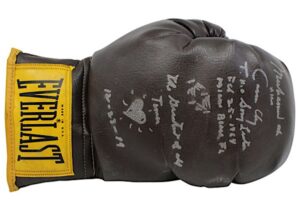 Muhammad Ali AKA Cassius Clay Dual-Signed & Inscribed “T.K.O. Sonny Liston” & “The Greatest Of All Time” Everlast Boxing Glove