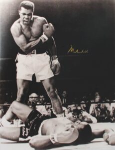 Muhammad Ali Autographed 16×20 Photo