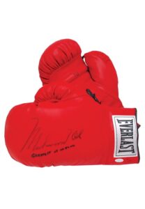 Muhammad Ali Signed Boxing Gloves