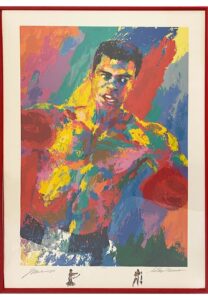 Muhammad Ali Signed Limited-Edition LeRoy Neiman Serigraph