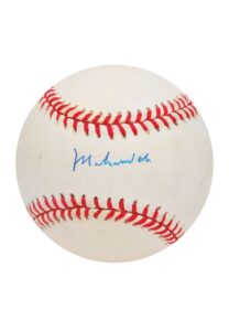 Muhammad Ali Single Signed Baseball