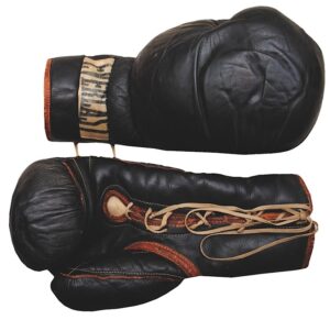 Muhammad Ali Training Gloves from Deer Lake, PA Training Facility