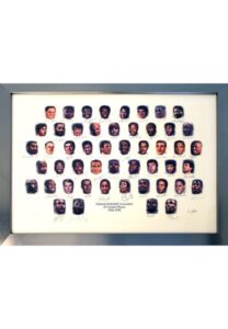 NBA’s 50 Greatest Players Multi-Signed LE Lithograph