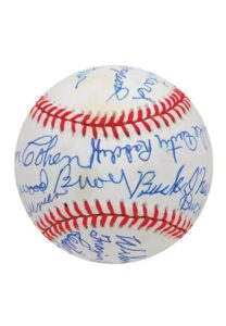 Negro Leagues Multi-Signed Baseball