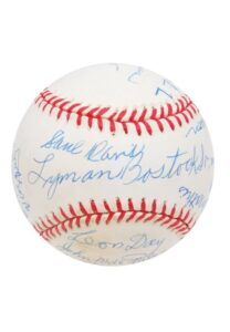 Negro Leagues Reunion Multi-Signed Baseball