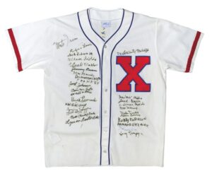 Negro Leagues Signed Cuban X Giants Jersey