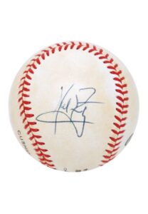 Neil Armstrong Single-Signed Baseball