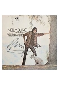 Neil Young & Crazy Horse “Everybody Knows This Is Nowhere” Autographed LP