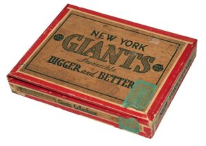 New York Giants & Al Simmons Cigar Boxes