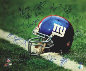 New York Giants Greats Multi-Signed Photo