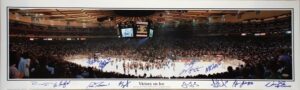 New York Rangers 11 Signature Victory On Ice Panoramic