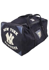 New York Yankees Player-Used Travel Bag Attributed To Don Mattingly