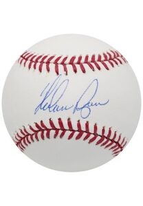 Nolan Ryan Single-Signed OML Baseball