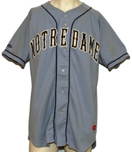 Notre Dame #16 Game-Used Road Jersey & #22 Warm-Up Jacket