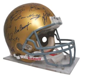 Notre Dame “Legends Project” Autographed Helmet