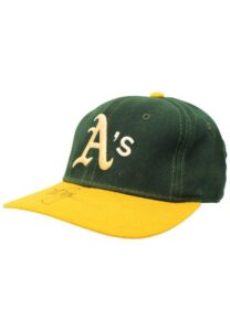 Oakland A’s Game-Used & Autographed Cap Attributed To Mark McGwire