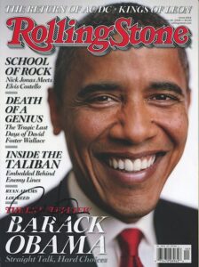 October 30, 2008 Rolling Stone Autographed by Barack Obama