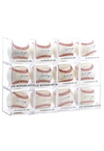 One Dozen Joe Morgan Single-Signed Baseballs