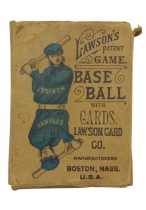 Original 1884 Lawson’s Baseball Game