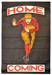 Original 1920s Ohio State Buckeyes Football Banner