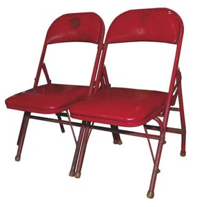 Original Boston Garden Floor Double Seats