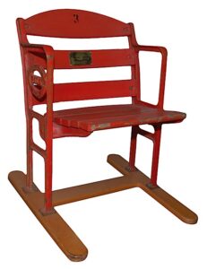 Original Cincinnati Crosley Field Figural Seat