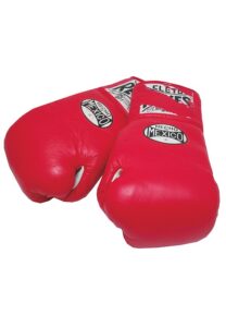 Oscar De La Hoya Fight Worn Boxing Gloves