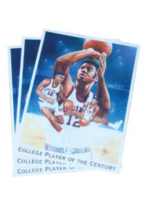 Oscar Robertson Autographed Posters with “Triple Double” Inscription