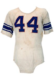 Outstanding 9/30/1961 Ernie Davis Syracuse Orangemen Game-Used Jersey