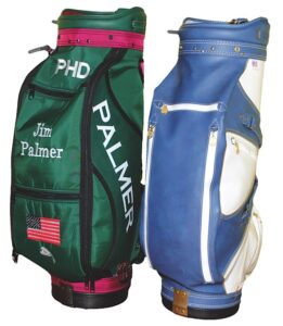 Pair of Jim Palmer Golf Bags