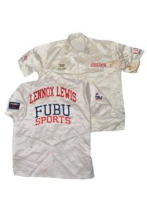 Pair of Lennox Lewis Corner Man’s Jackets of Shadow