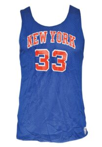 Patrick Ewing New York Knicks Practice Jerseys and Shorts