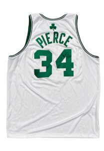 Paul Pierce Boston Celtics Autographed Home Jersey