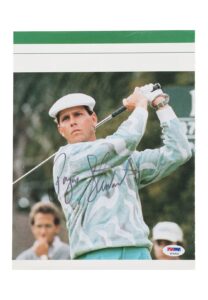 Payne Stewart Autographed Magazine Page