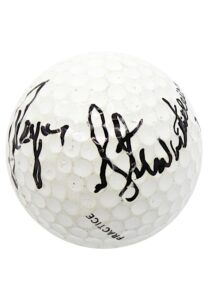 Payne Stewart Single-Signed Titleist Golf Balls