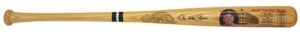 Pee Wee Reese Cooperstown Painted & Autographed Stat Bat