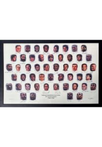 Pete Maravich’s NBA Top 50 Greatest Players Signed Lithograph